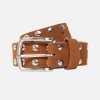 8 BALL STUDDED BELT
