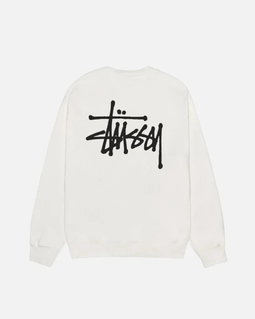 BASIC STÜSSY CREW PIGMENT DYED