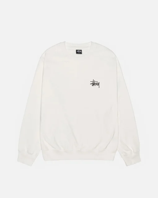 BASIC STÜSSY CREW PIGMENT DYED