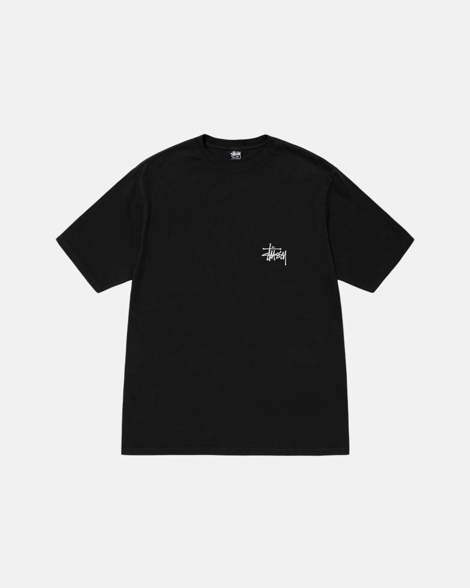 BASIC STÜSSY TEE PIGMENT DYED