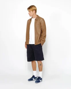 BEACH SHORT BRUSHED COTTON