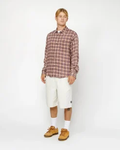 BEACH SHORT BRUSHED COTTON