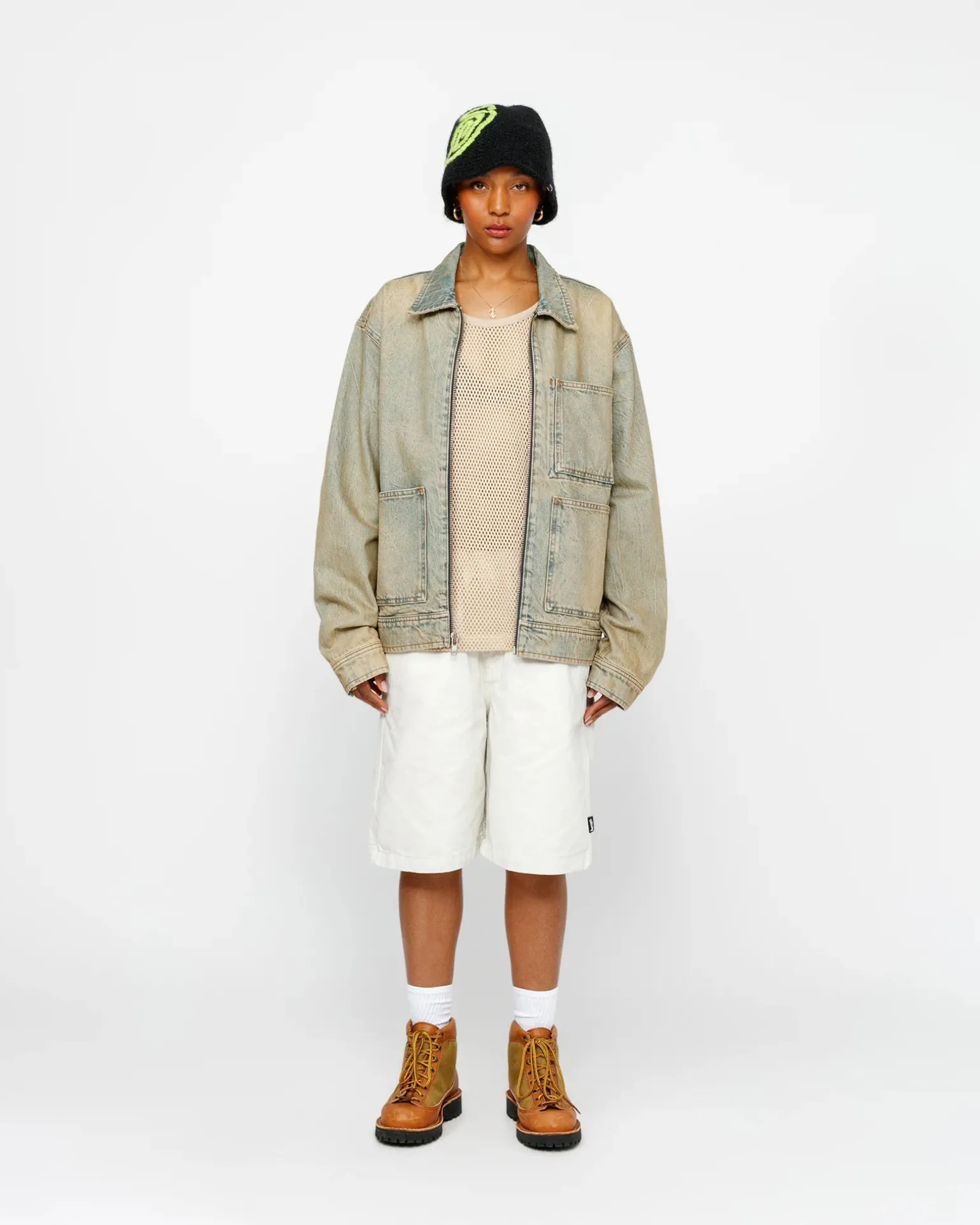 BEACH SHORT BRUSHED COTTON