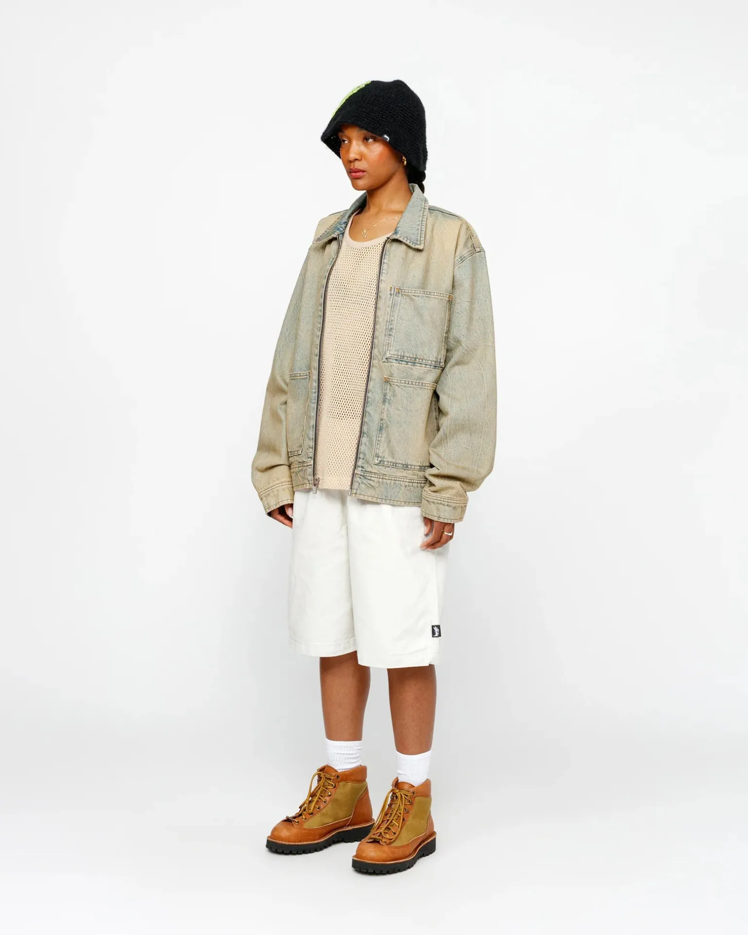 BEACH SHORT BRUSHED COTTON