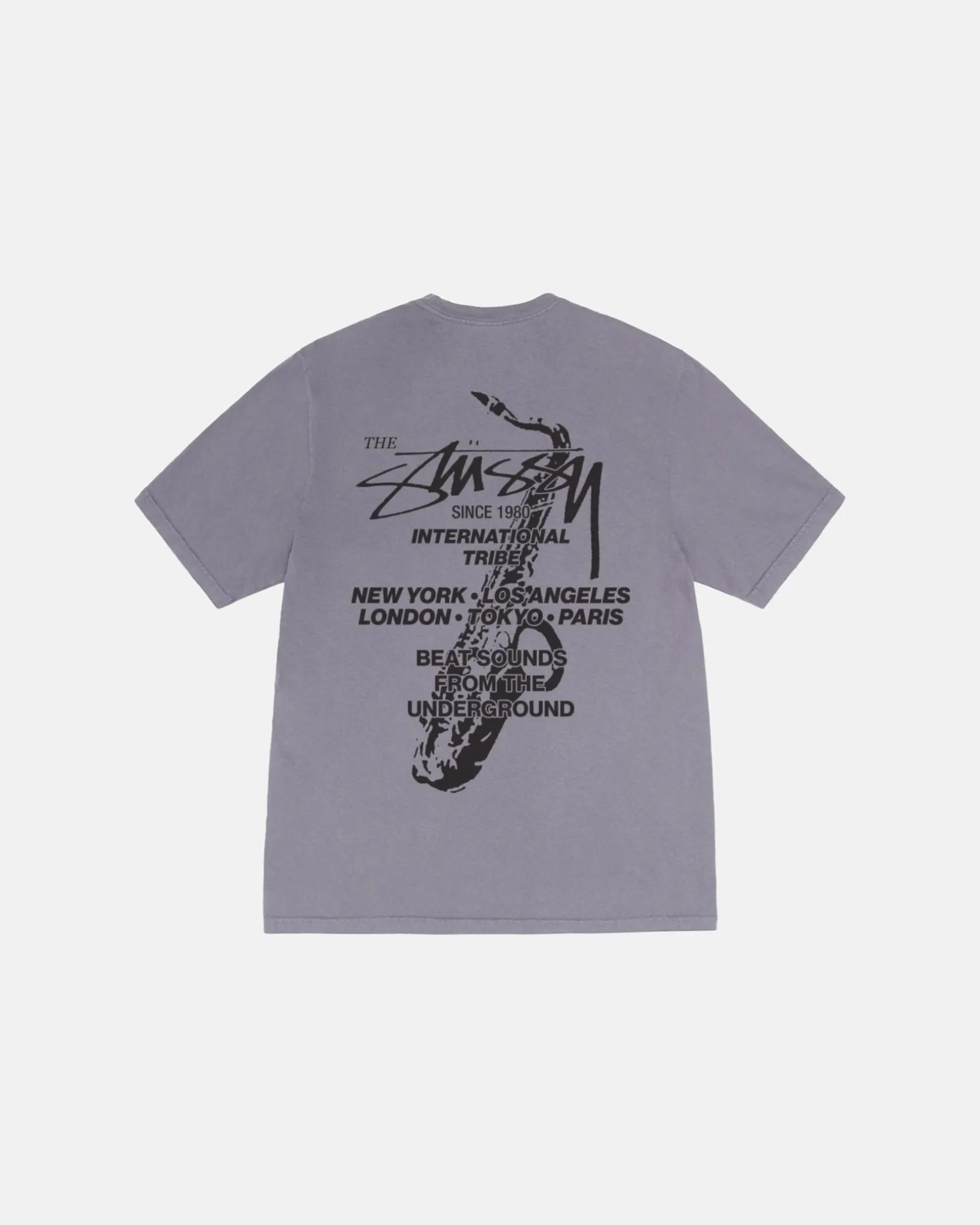 BEAT SOUNDS TEE PIGMENT DYED