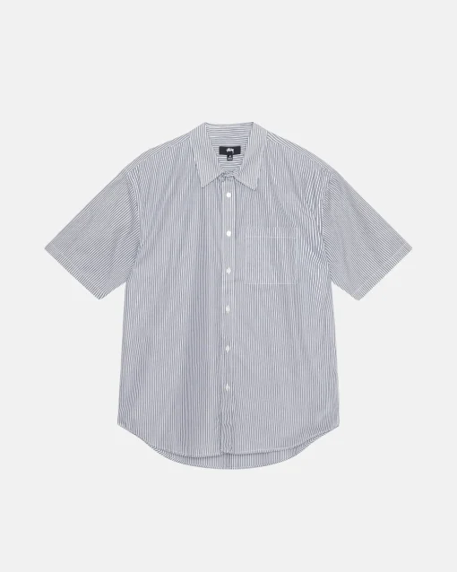 BOXY SS SHIRT 8 BALL STRIPE