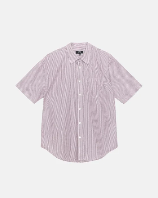 BOXY SS SHIRT 8 BALL STRIPE