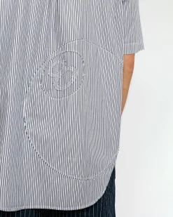 BOXY SS SHIRT 8 BALL STRIPE