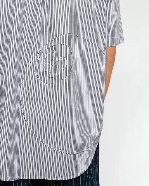 BOXY SS SHIRT 8 BALL STRIPE