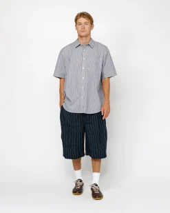 BOXY SS SHIRT 8 BALL STRIPE