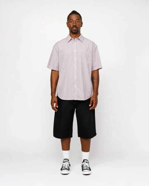 BOXY SS SHIRT 8 BALL STRIPE