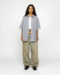 BOXY SS SHIRT 8 BALL STRIPE