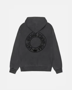 BUANA ZIP HOODIE PIGMENT DYED