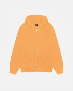 BUANA ZIP HOODIE PIGMENT DYED