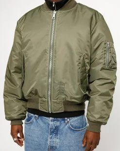 BUILT REVERSIBLE BOMBER JACKET