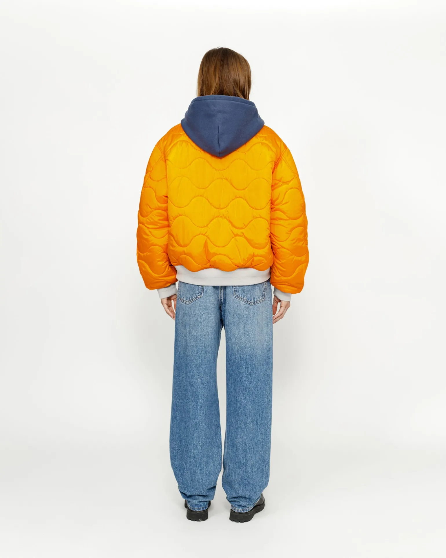 BUILT REVERSIBLE BOMBER JACKET