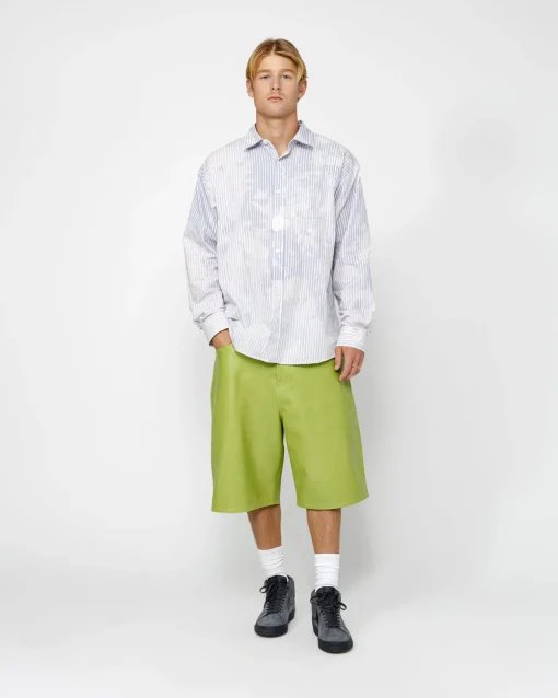 CLASSIC LS SHIRT BLEACHED POPLIN