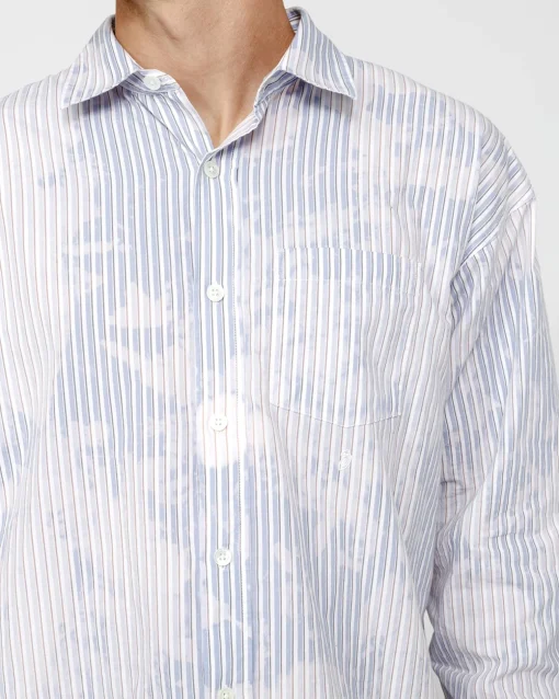 CLASSIC LS SHIRT BLEACHED POPLIN