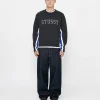 CONTRAST STRIPE CREW