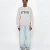 CONTRAST STRIPE CREW