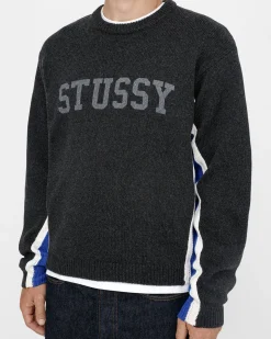 CONTRAST STRIPE CREW