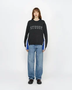 CONTRAST STRIPE CREW