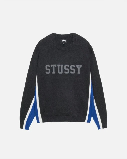 CONTRAST STRIPE CREW