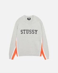 CONTRAST STRIPE CREW
