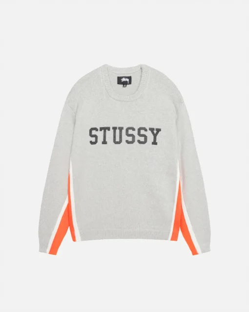 CONTRAST STRIPE CREW