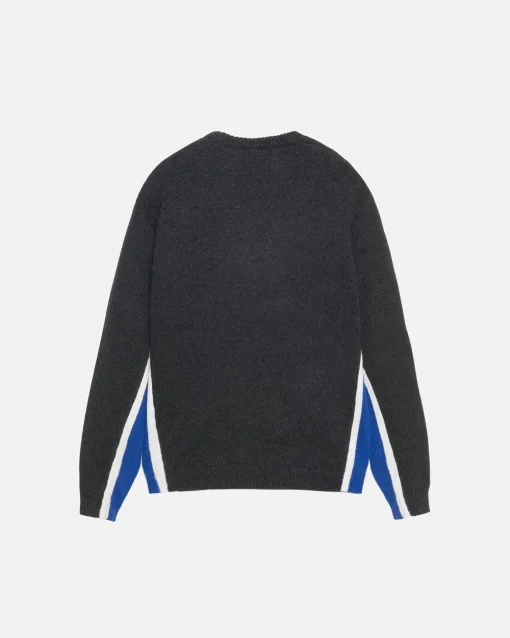 CONTRAST STRIPE CREW