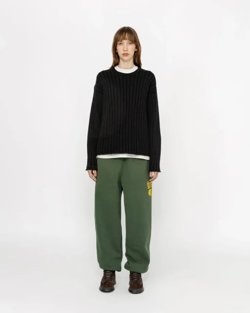 COTTON SLUB RIB CREW