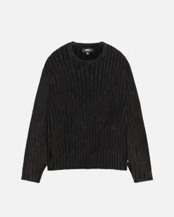 COTTON SLUB RIB CREW