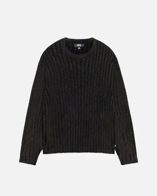 COTTON SLUB RIB CREW