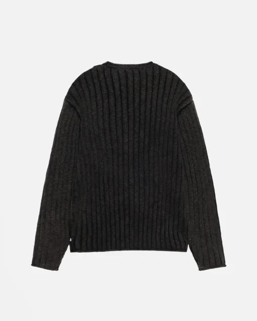 COTTON SLUB RIB CREW