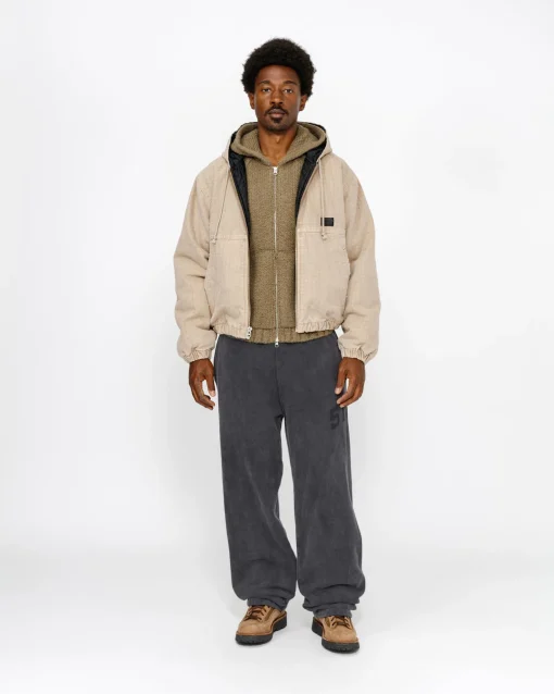 FLEECE PANT FADED GRAPHIC
