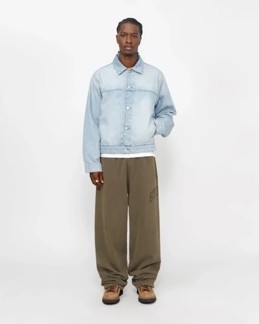 FLEECE PANT FADED GRAPHIC