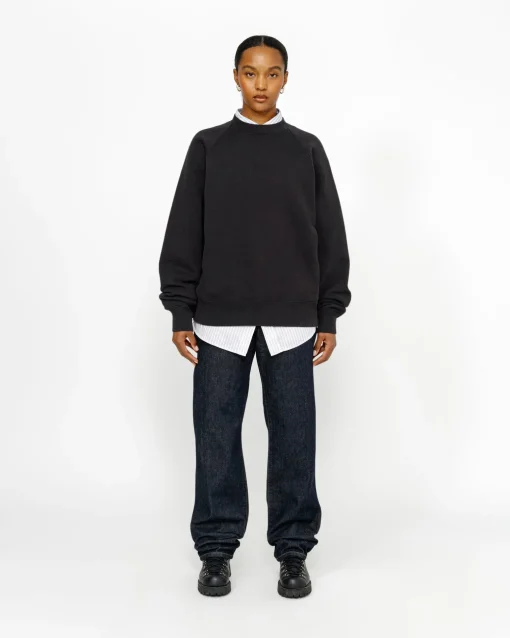 FLEECE RAGLAN CREW