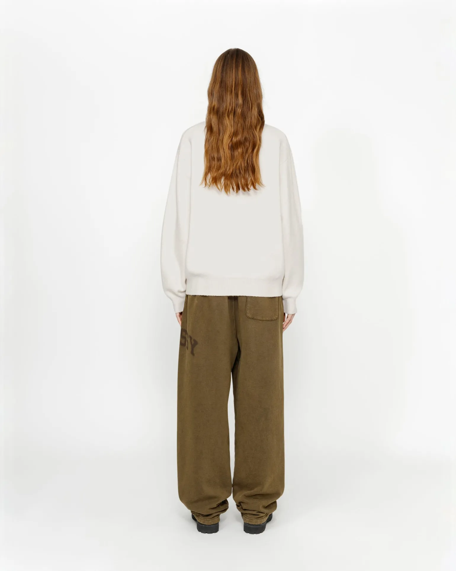 HALF ZIP MOCK NECK SWEATER