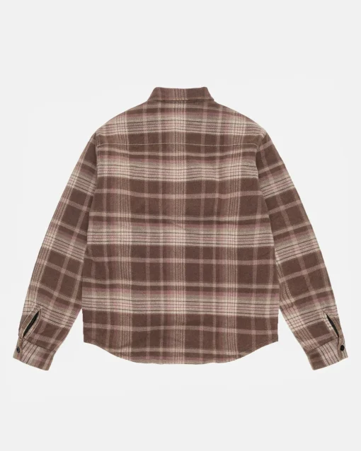 HEAVY WASHED PLAID SHIRT