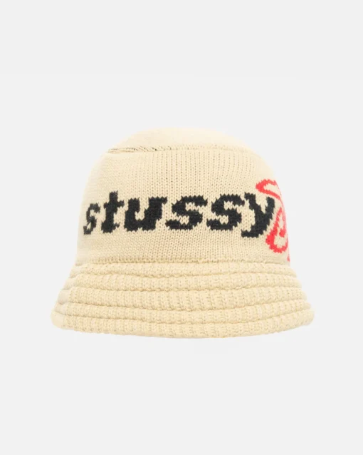 KNIT BUCKET HAT STUSSY SPORT