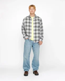 MATTHEW SHIRT LG PRINTED PLAID