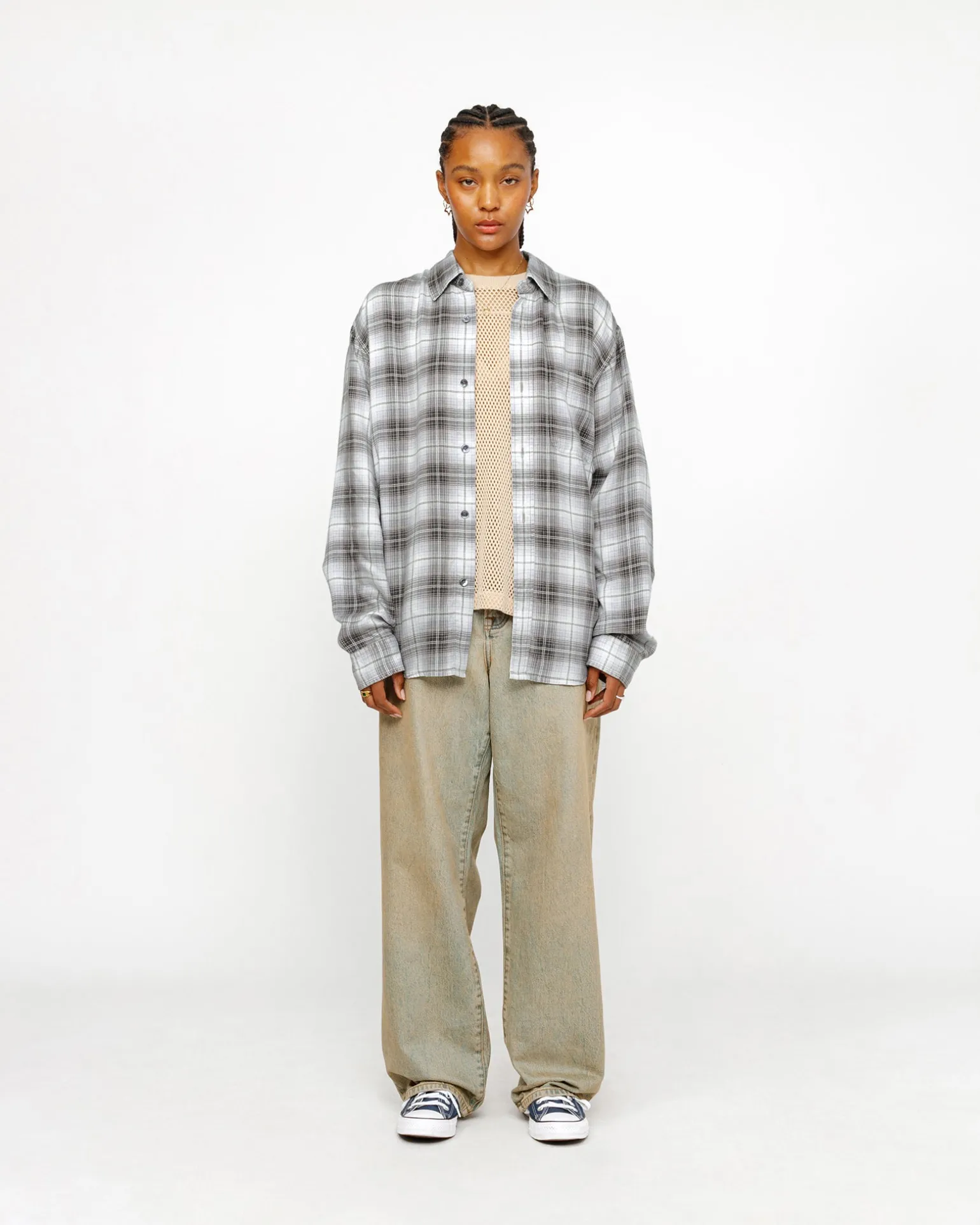MATTHEW SHIRT LG PRINTED PLAID