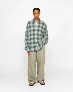 MATTHEW SHIRT LG PRINTED PLAID
