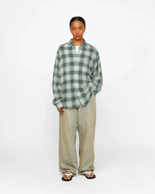 MATTHEW SHIRT LG PRINTED PLAID