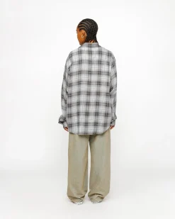 MATTHEW SHIRT LG PRINTED PLAID