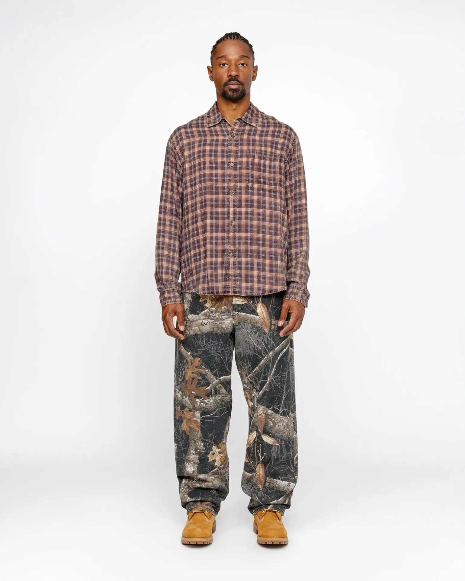 MATTHEW SHIRT PRINTED PLAID