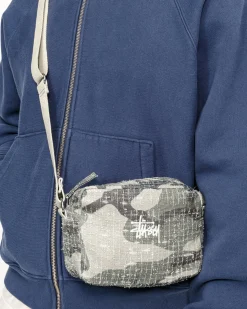 NEEDLE PUNCH SIDE POUCH