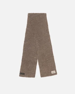 PIECED ALPACA WOOL SCARF