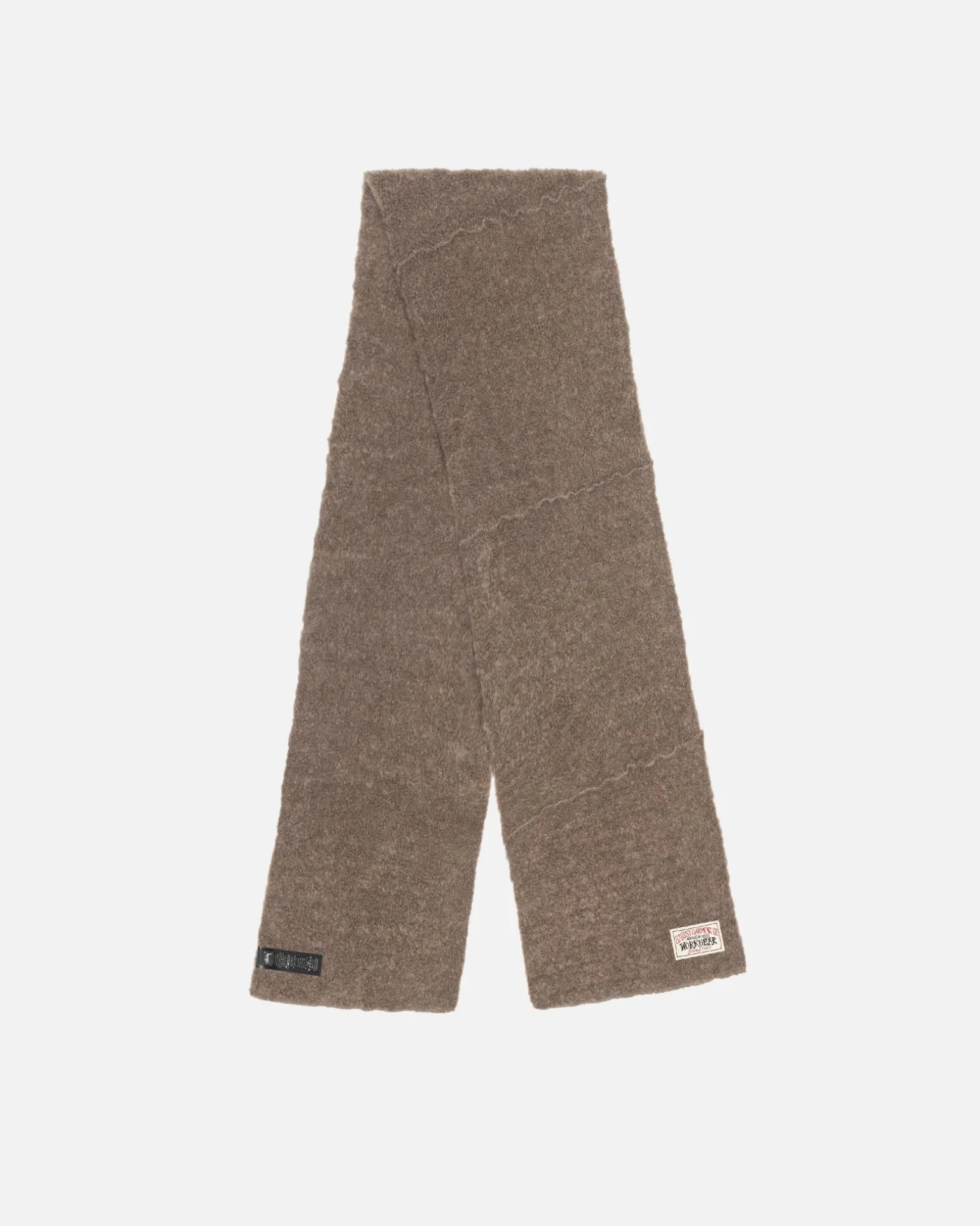 PIECED ALPACA WOOL SCARF