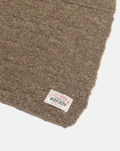 PIECED ALPACA WOOL SCARF